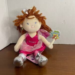 Russ Berrie Girl Power Astro Belles January Janelle Calendar Girl Plush Doll